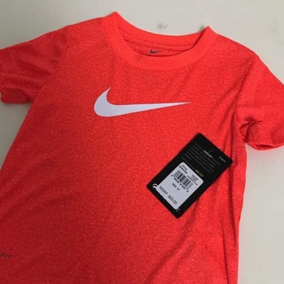 Nike cute orange dry-fit tee 6219 - Picture 6 of 6